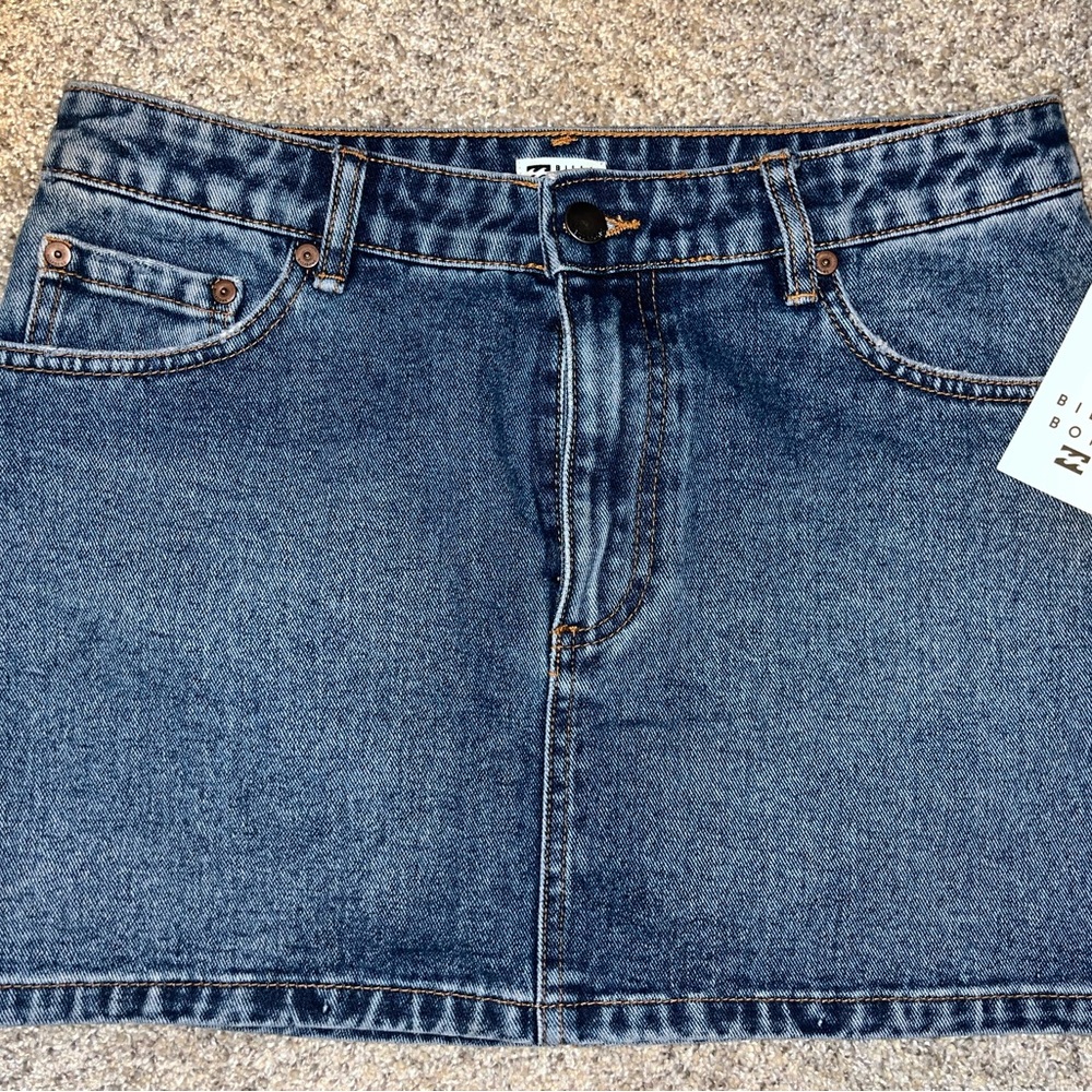 Billabong Indigo Denim Skirt